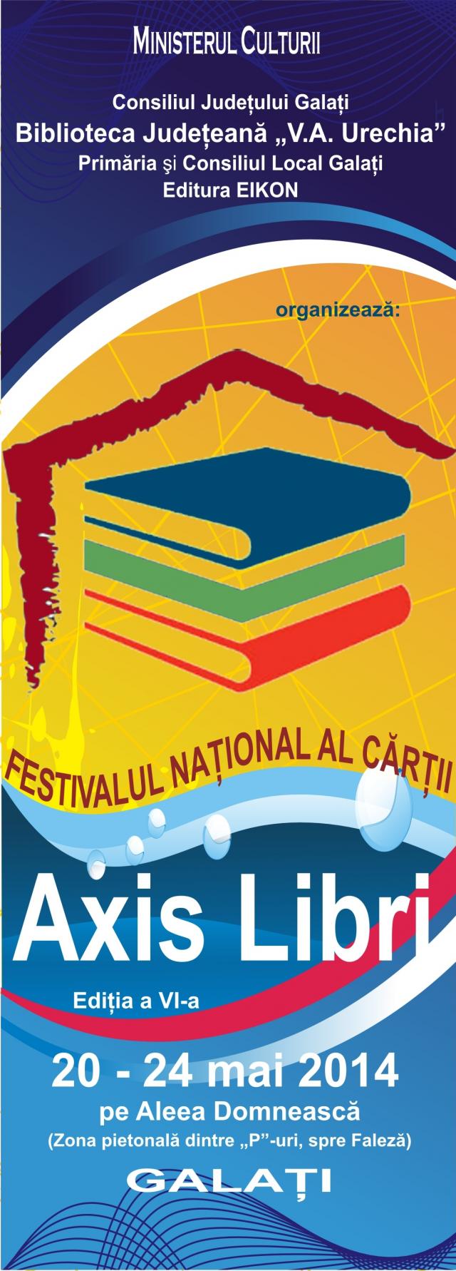 Festivalului naţional al cărţii „Axis Libri” – ediția a VI-a