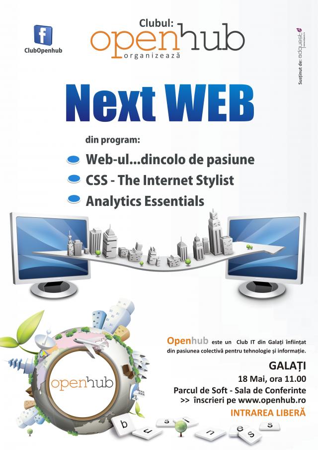 Next Web – o nouă conferință marca Open Hub 